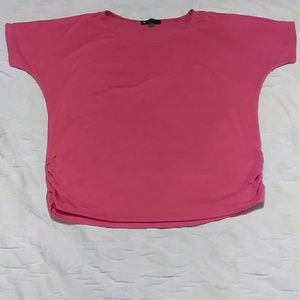 Plus size shirt with ruching for sale